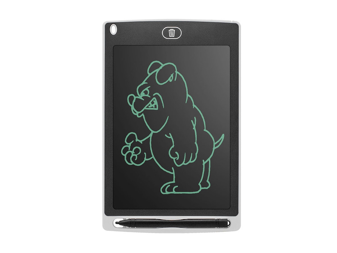 Ferramenta de Pintura de Mesa de Desenho Montessori Lcd de 8,5 Polegadasbranco KH2023