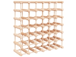 Wine Rack, Wine Racks Vidaxl Marrom Madeira De Pinho (n/a)
