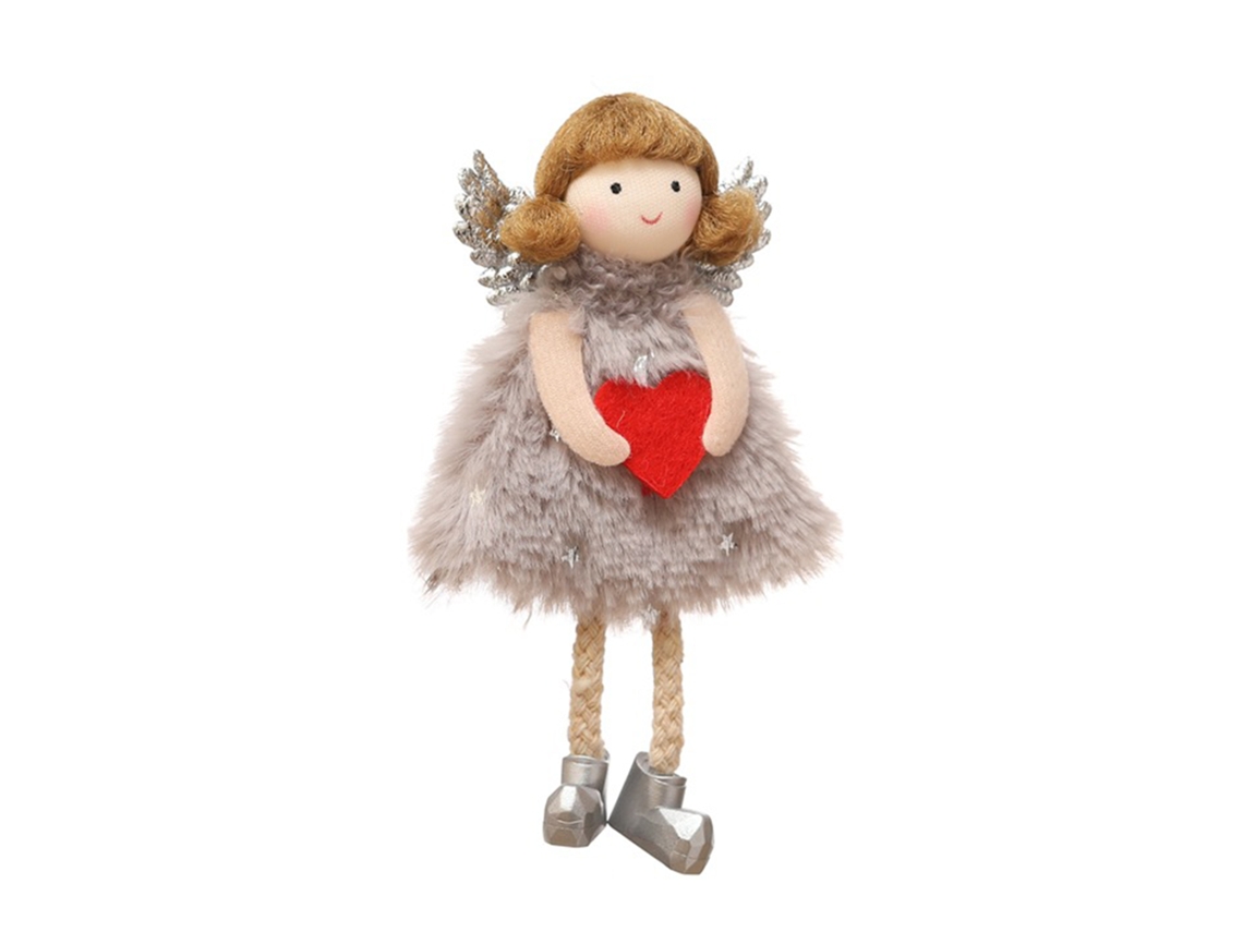 Laxiscreed Colar De Anjo Com Pingente, Presente De Coração Para Natal, Namorados, Mãe E Garota