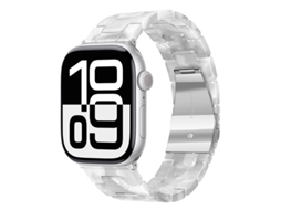 Bracelete Para Apple Watch 38/40/41/42mm Branco Pérola Cuich