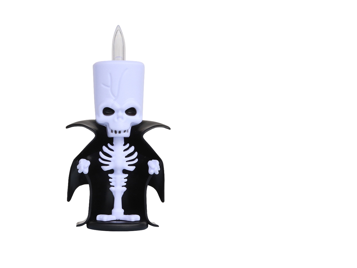 Laxiscreed Lâmpada De Halloween Com Abóbora E Esqueleto Para Decoração De Ambiente