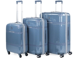 Conjunto de Malas de Viagem VICTORIO & LUCCHINO Azul (100 L)
