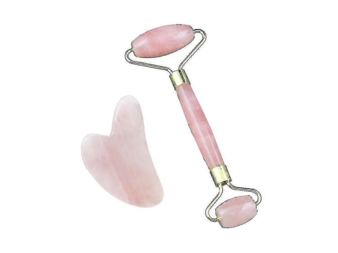 Conjunto de Massageador Facial com Rolos Quartzo GOKOCO