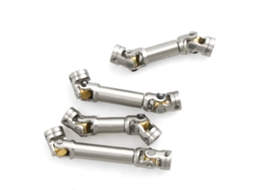 Eixo Transmissão Metal Reforçado 55 67mm Junta Universal Cvd para Caminhão Crawler Reboque Tamiya 1/14 Peças Reposição MDUG