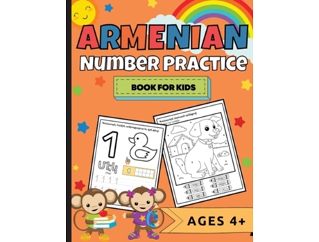 Livro Armenian Number Practice Book For Kids De Natalie Abkarian Cimini (inglês)