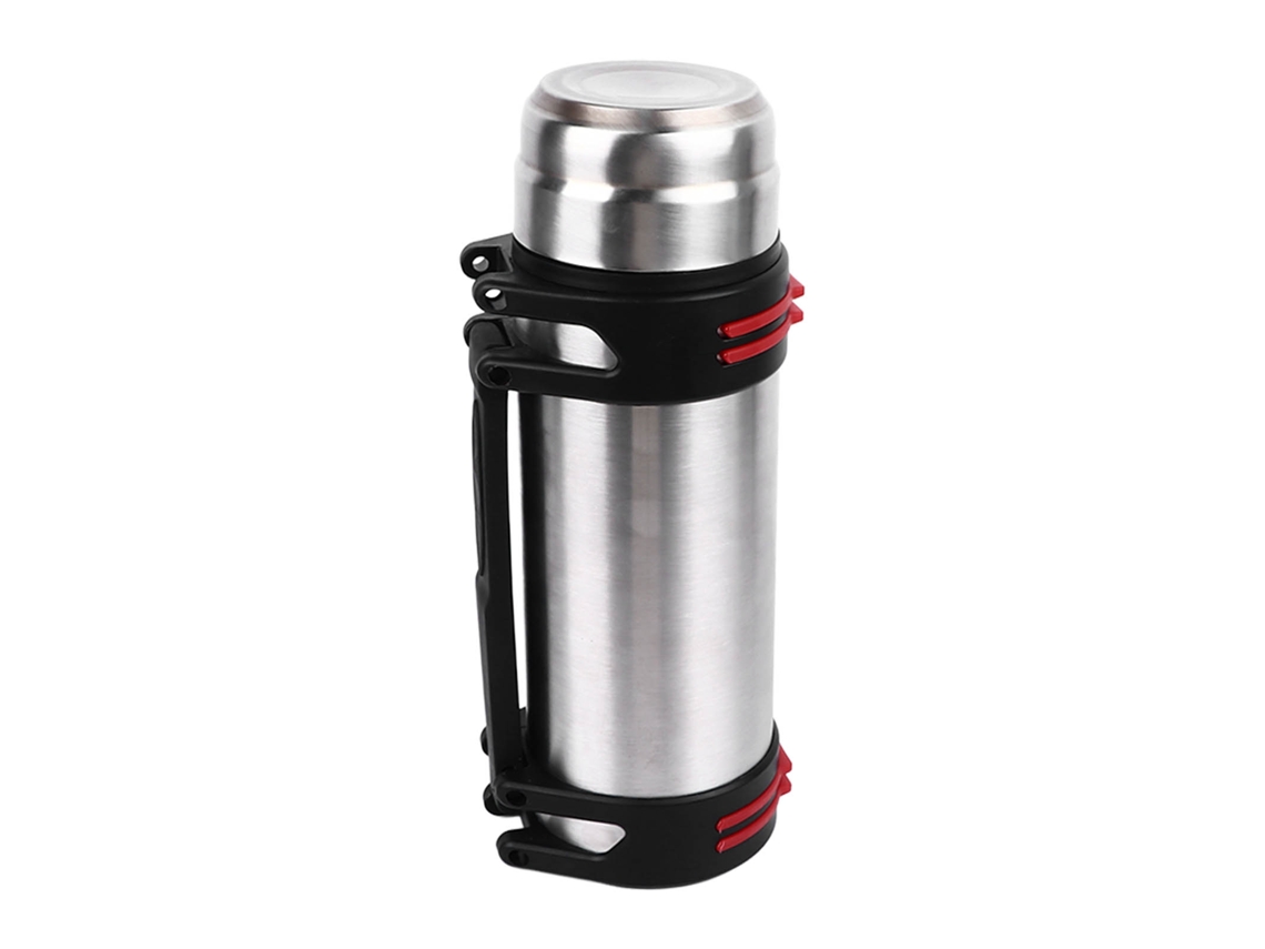 Garrafa Térmica Inox 2l Anti vazamento com 2 Tampas