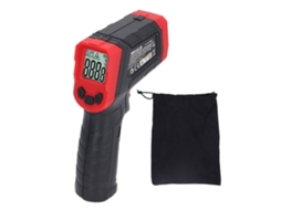 Medidor de Temperatura Infravermelho de Alta Precisão com Display Retroiluminado e Bloqueio de Dados para Indústria e Cozinha