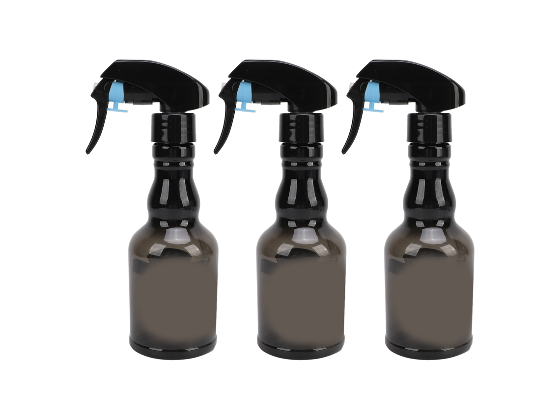 3 Frascos De Spray Para Cabelo Com Névoa Fina Vintage Para Estilo E Cuidado Capilar