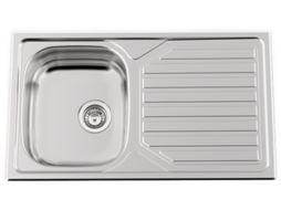 Lava Loiça RODI Okio Line 86 Polido (Aço inox. - 16 x 86 x 50 cm)