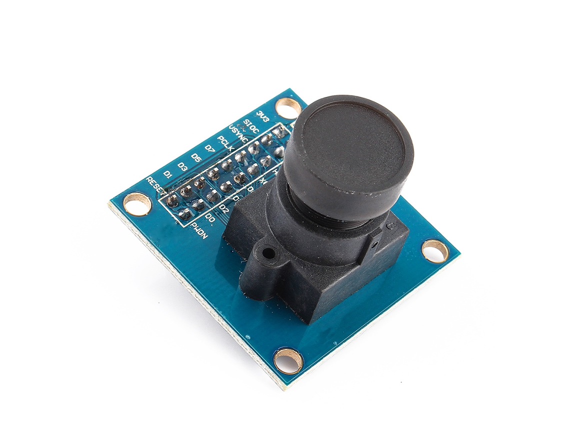 Módulo de câmera VGA CMOS 640x480 Hkj OV7670 com interface SCCB e I2C