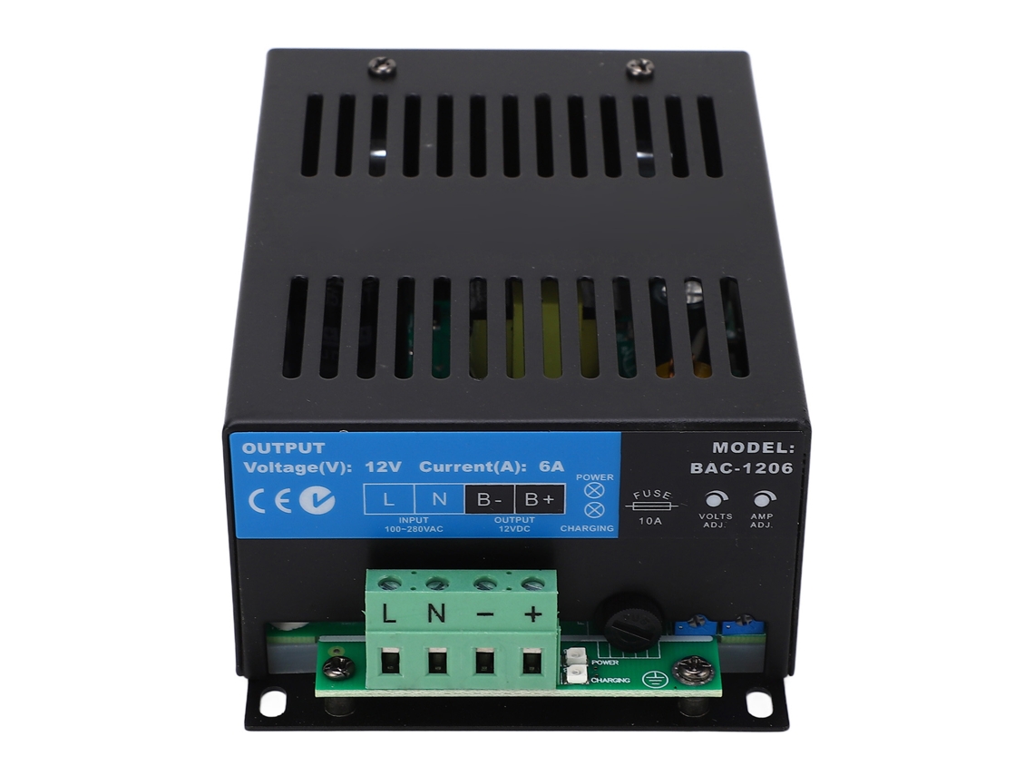 Laxiscreed Carregador De Bateria Para Gerador Diesel Dc 12v Com Carregamento Inteligente Em Dois Estágios