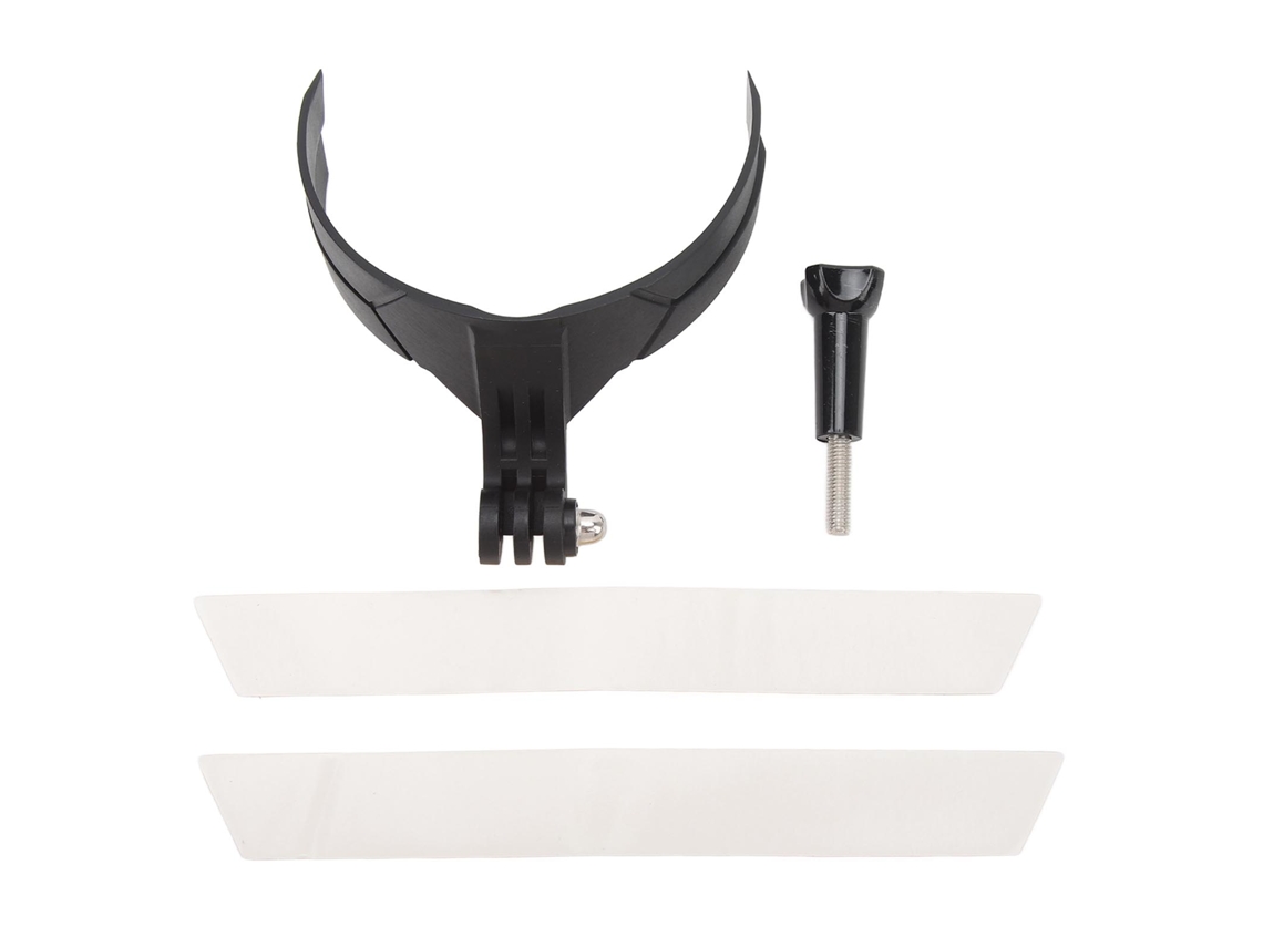 Soporte De Barbilla Para Capacete De Moto Para Câmera De Ação E Telefone Móvel, Montagem Adesiva Segura