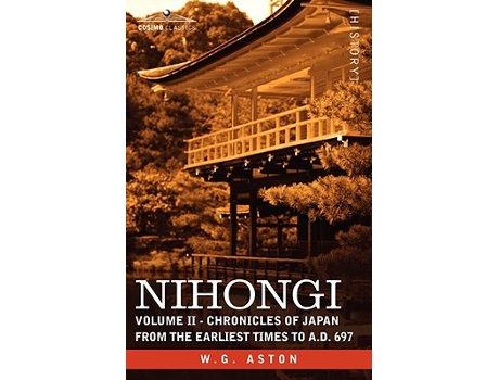 Livro Nihongi de W G Aston (Inglês - Capa Dura)