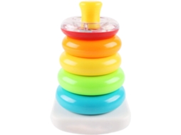 Brinquedo De Empilhar Anéis Para Crianças, Jogo Educativo