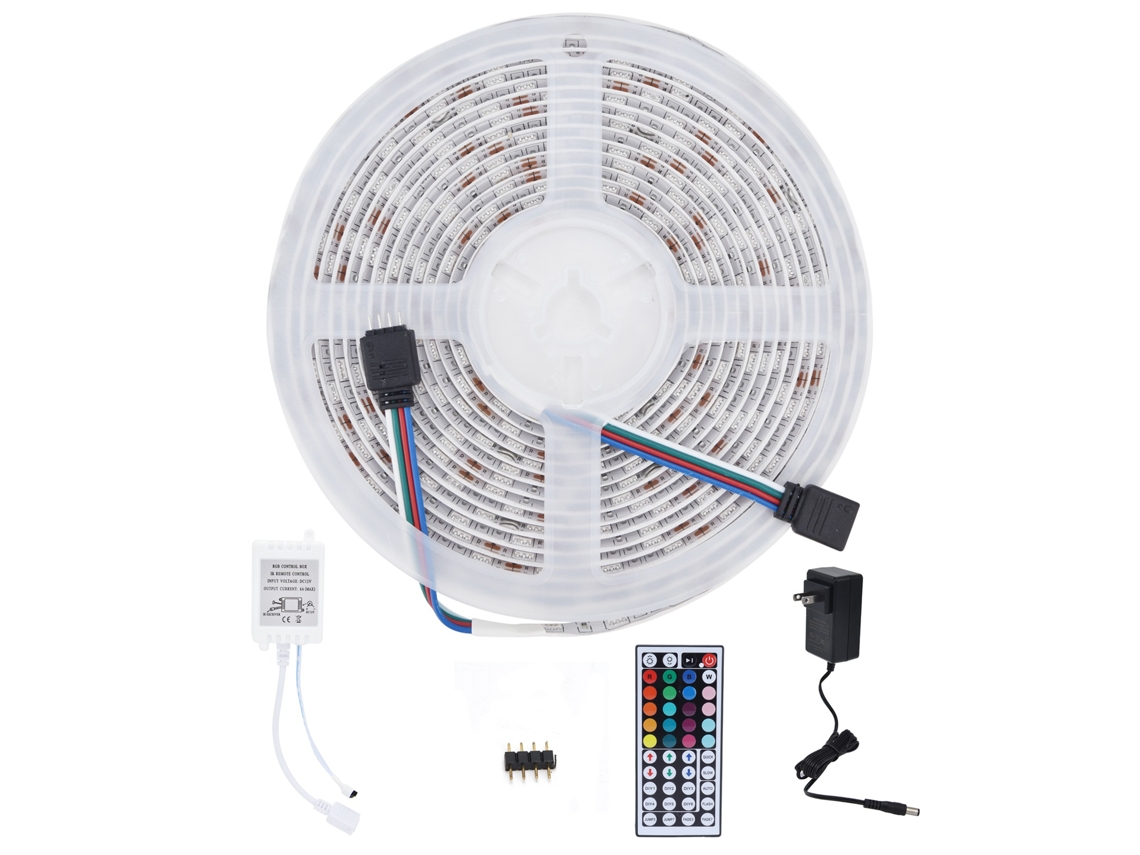 Fita de Luz Led Rgbw 5050 300leds 16,4ft Ip65