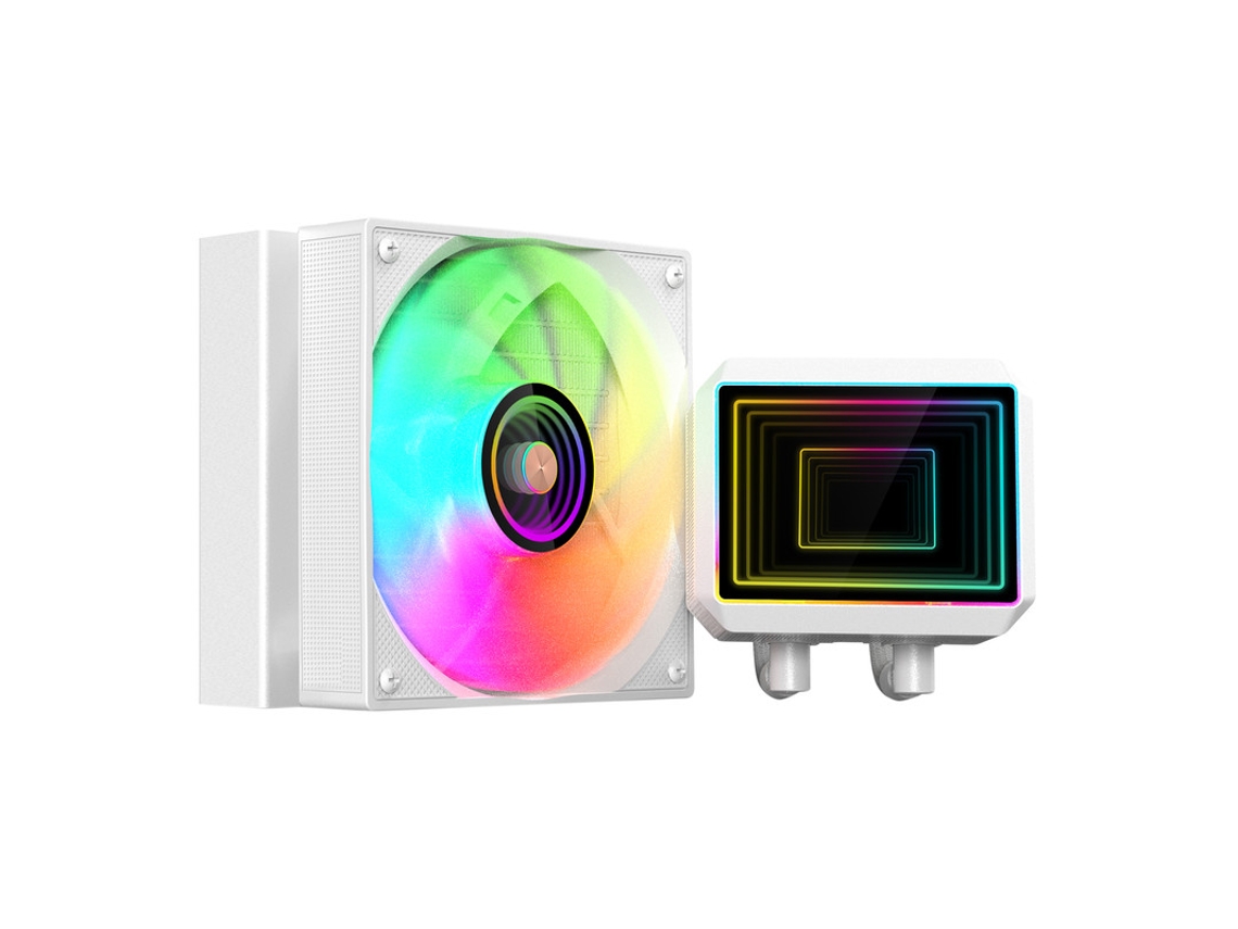 Refrigeração Líquida Mars Gaming Ml Two120 Aio 300w Tdp 1x Ventilador Argb Bomba 4ª Gen Branco