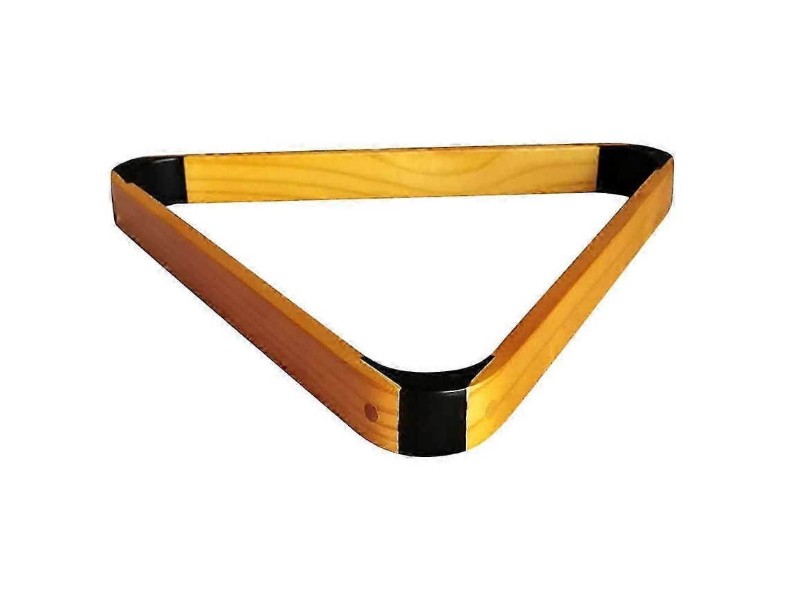 Triângulo De Madeira Para Bolas De Bilhar, Suporte Triangular Sólido