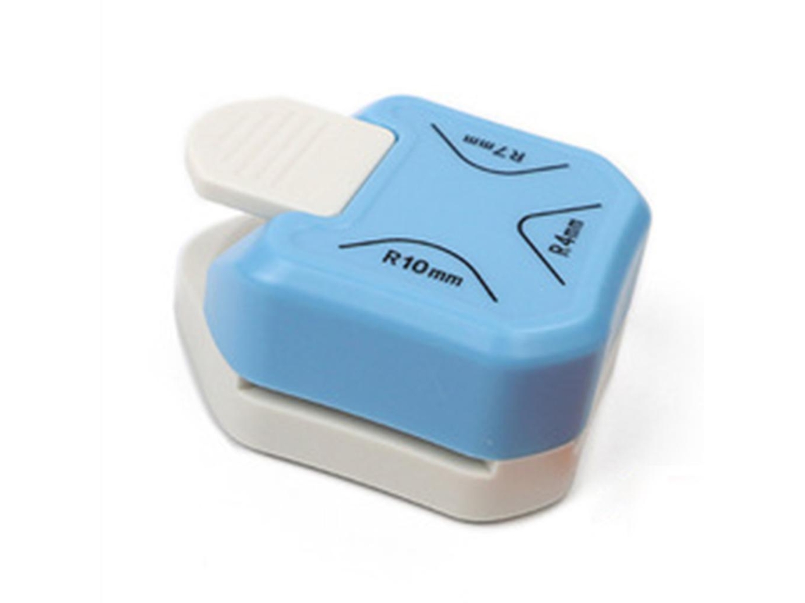 Perfurador Redondo 3 Em 1 De Canto 4mm 7mm 10mm Cortador De Papel Artesanal Artesanato Faça Você Mesmo