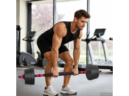 Vidaxl Conjunto De Halteres 2 Em 1 30kg Preto E Vermelho