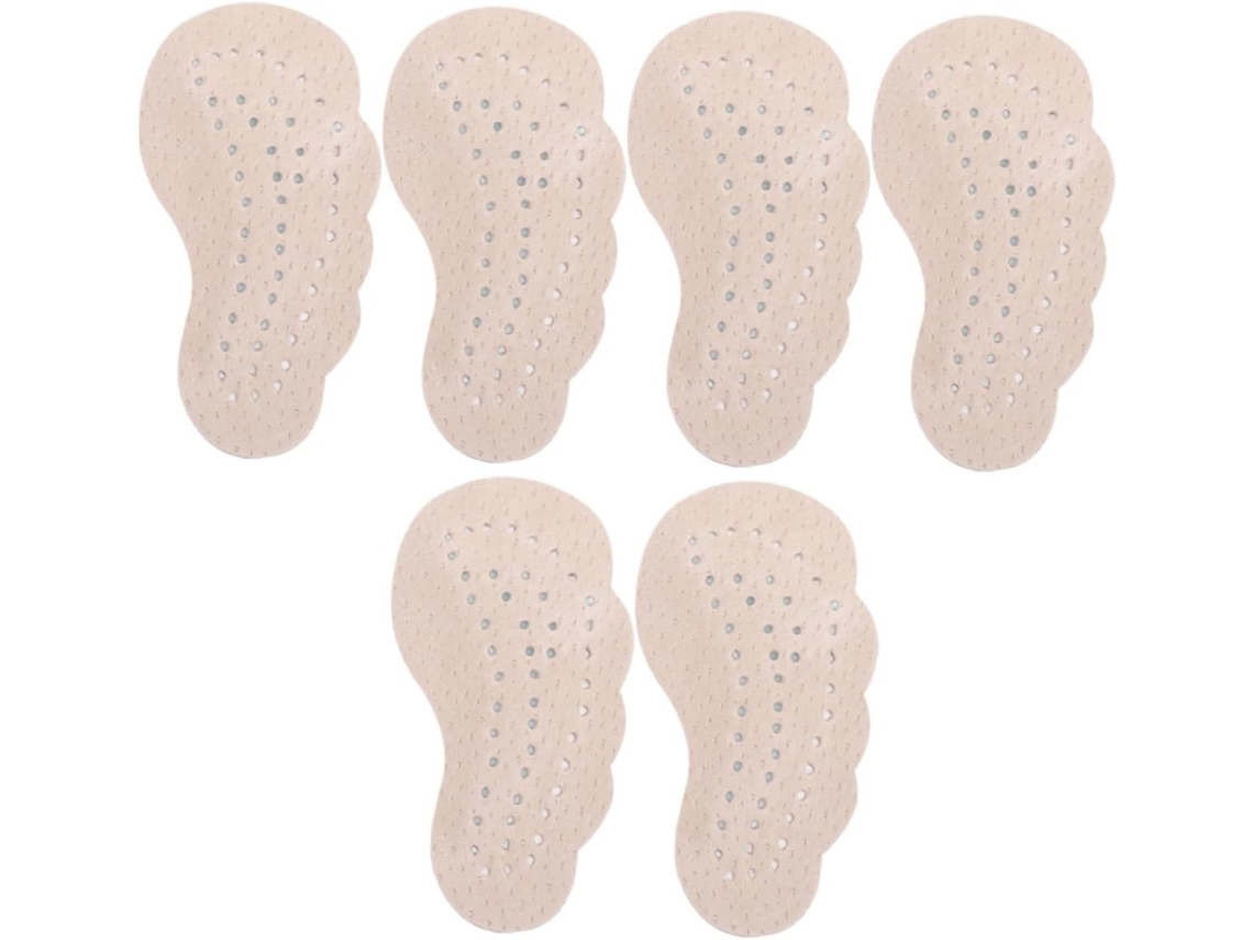 Protetores De Antepé Autoadesivos, 3 Pares, Proteção Antiderrapante, Absorventes De Suor, Design Compacto Para Saltos E