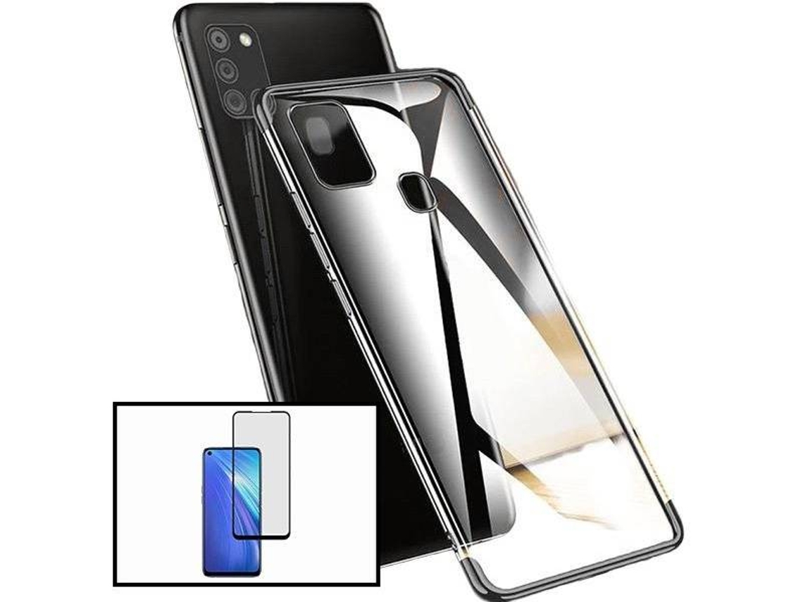 Kit Capa e Película Samsung Galaxy A21s PHONECARE Preto