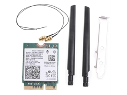 Kit De Mesa Sem Fio 9560ngw De Banda Dupla 2.4g/5ghz 802.11ac M.2 Cnvi, Conjunto De Antenas Wi Fi Compatível Com Bt 5.0 Slowmoose