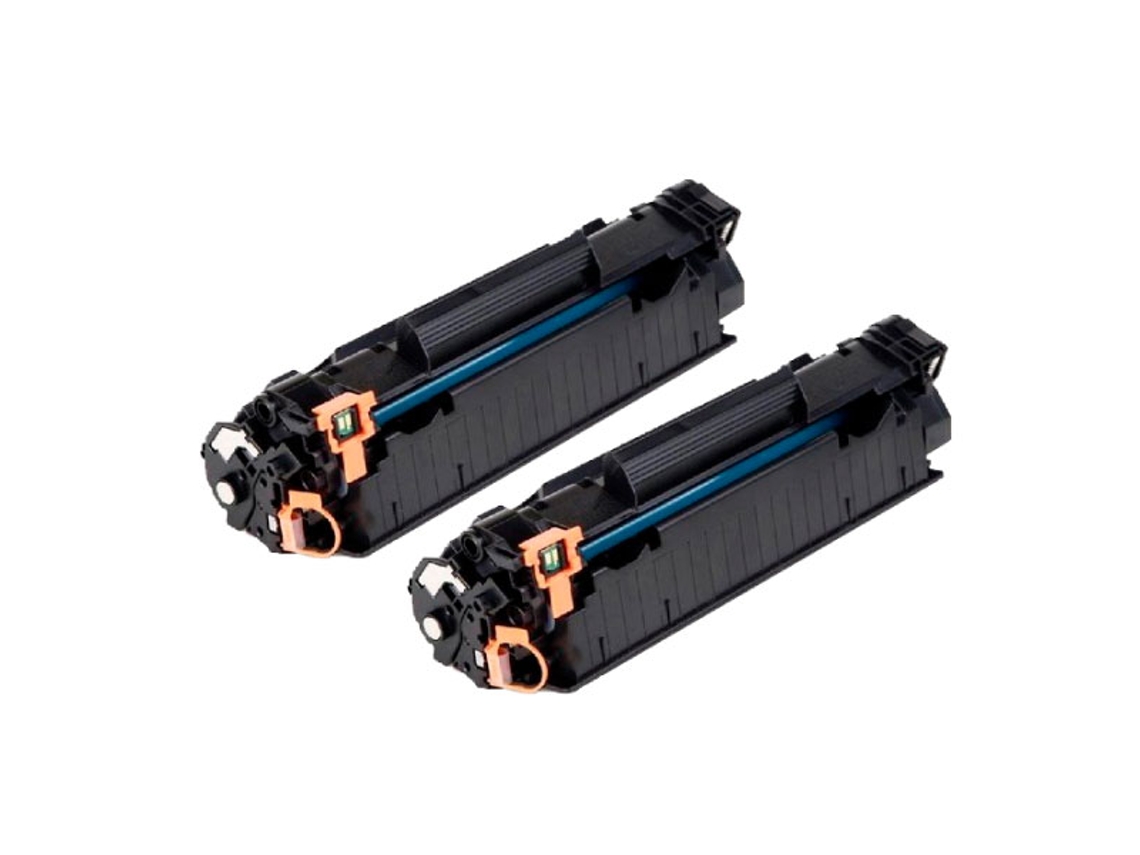 Pack 2 Toners Compatíveis Hp 44A Preto Cf244A
