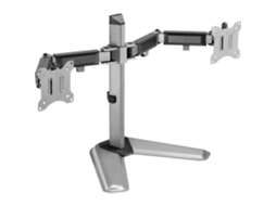 Suporte De Chão My Wall Hl 56 2 Ajustável Em Altura Giratório Preto Slowmoose