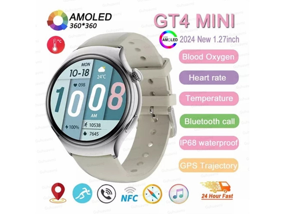 Smartwatch Com Pulseira De Rastreamento Gps, Bluetooth E A Prova Dágua. Mdug (cinza)