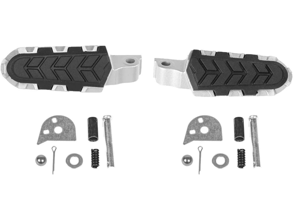 Apoios de Pé Traseiros para Motocicleta Compatíveis com Benelli Trk502 Pedaleiras Traseiras Estas Liga