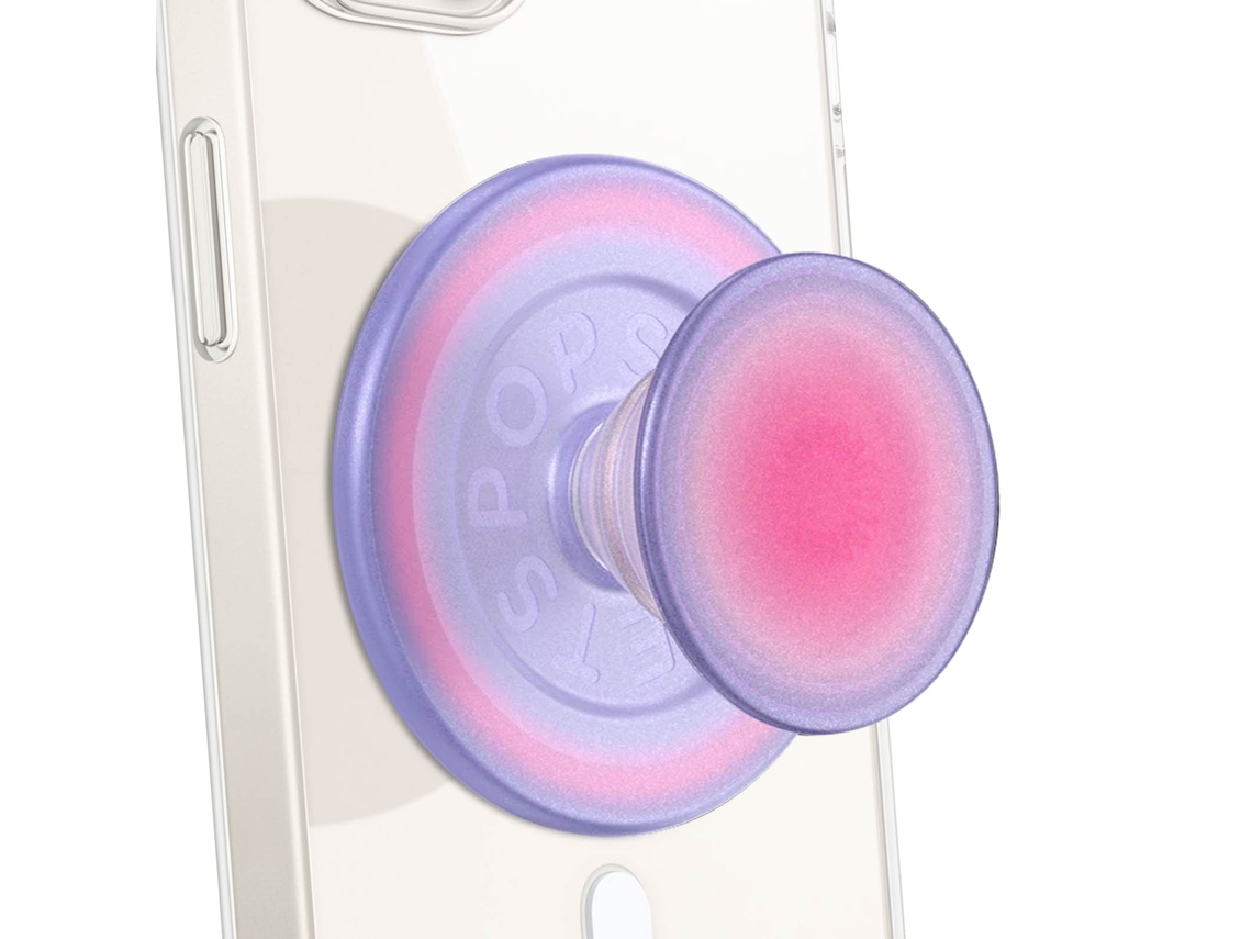 Plugues Magsafe Aura Pailleté POPSOCKETS Roxo