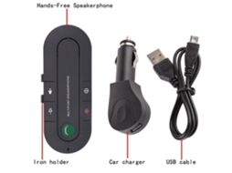 Edr Kit Mãos Livres Bluetooth Sem Fio para Carro Alto-Falante Multiponto Mp3 Player de Música para Smartphone Iphone Android