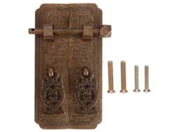 Kit de Puxadores de Porta em Estilo Chinês CHABERLU