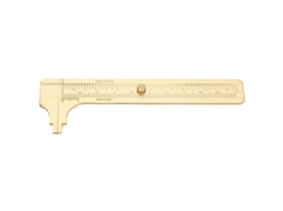Paquímetro Vernier de Latão Portátil 100mm