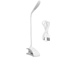 Luminária De Mesa Led Recarregável Via Usb Ftvogue, 3 Níveis De Brilho, Luminária De Leitura Led, Luminária De Mesa