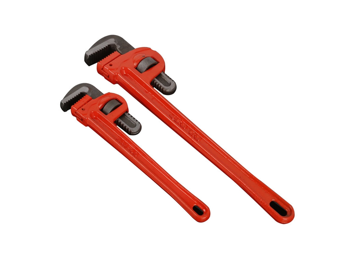 Chave De Tubos Laxiscreed Com Punho Reto, Resistente E Durável Pelo Tratamento Térmico Avançado