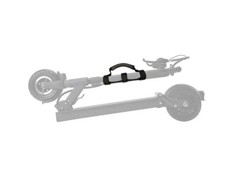 Scooter Mecânico Dobrável FW20 para Crianças e Adolescentes - BEEPER - Rodas 8 - 6 a 15 Anos - Preto/Azul
