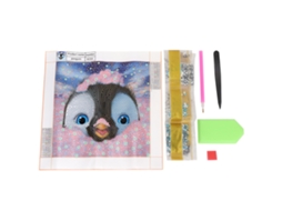 Pintura de Diamantes LAXISCREED Pinguim Cute Diy Decor