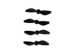 Conjunto de 4 Hélices de Aperto Rápido para Drone Quadricóptero Rc Pjc D16 Wifi Fpv MDUG (4 Peças)