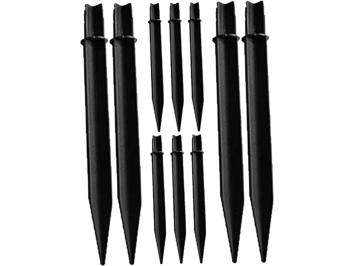 Conjunto De 10 Estacas De Plástico Para Luzes De Jardim, Peças De Reposição Para Luzes Solares De Ca Gokoco