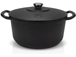 Panela MASTER SWISS Ferro Fundido F (Preto - 28 cm - 6 L)