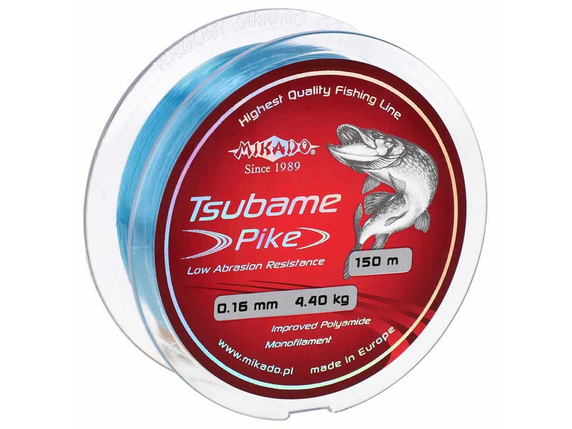 Monofilamento Tsubame Pike 150 M Azul 0.320 Mmmikado