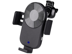 Carregador Carro Qi Fast Auto Para Samsung Yizhood Preto