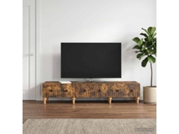 Vidaxl Gabinete Para Tv Com Gaveta Carvalho Fumado 147 X 34,5 X 30 Cm