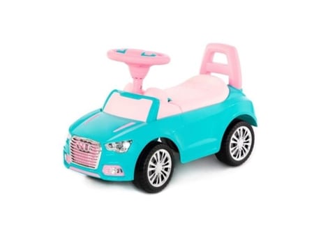 84576 Ride On Car Supercar N.º 2 Com Buzina Turquesa Polesie
