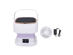 Máquina de Lavar Portátil Dobrável 11.5L 3 Modos de Timer para Roupa de Bebê | S/MARCA