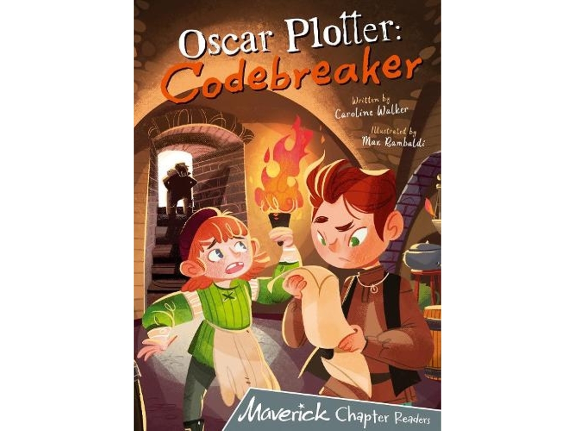 Livro Oscar Plotter Codebreaker de Caroline Walker e Max Rambaldi (Inglês)