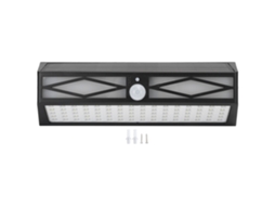 Lâmpada de Parede Solar Led 152leds com Indução Corporal Ip65 para Jardim | S/MARCA