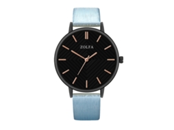 Reloj De Cuarzo Clásico Elegante Estilo Negocios Para Parejas Unisex Regalo (azul)