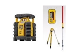 Laser Rotativo Stabila Lar 350 Com Inclinação Manual , Conjunto De 9 Peças 19111 (2 Eixos)